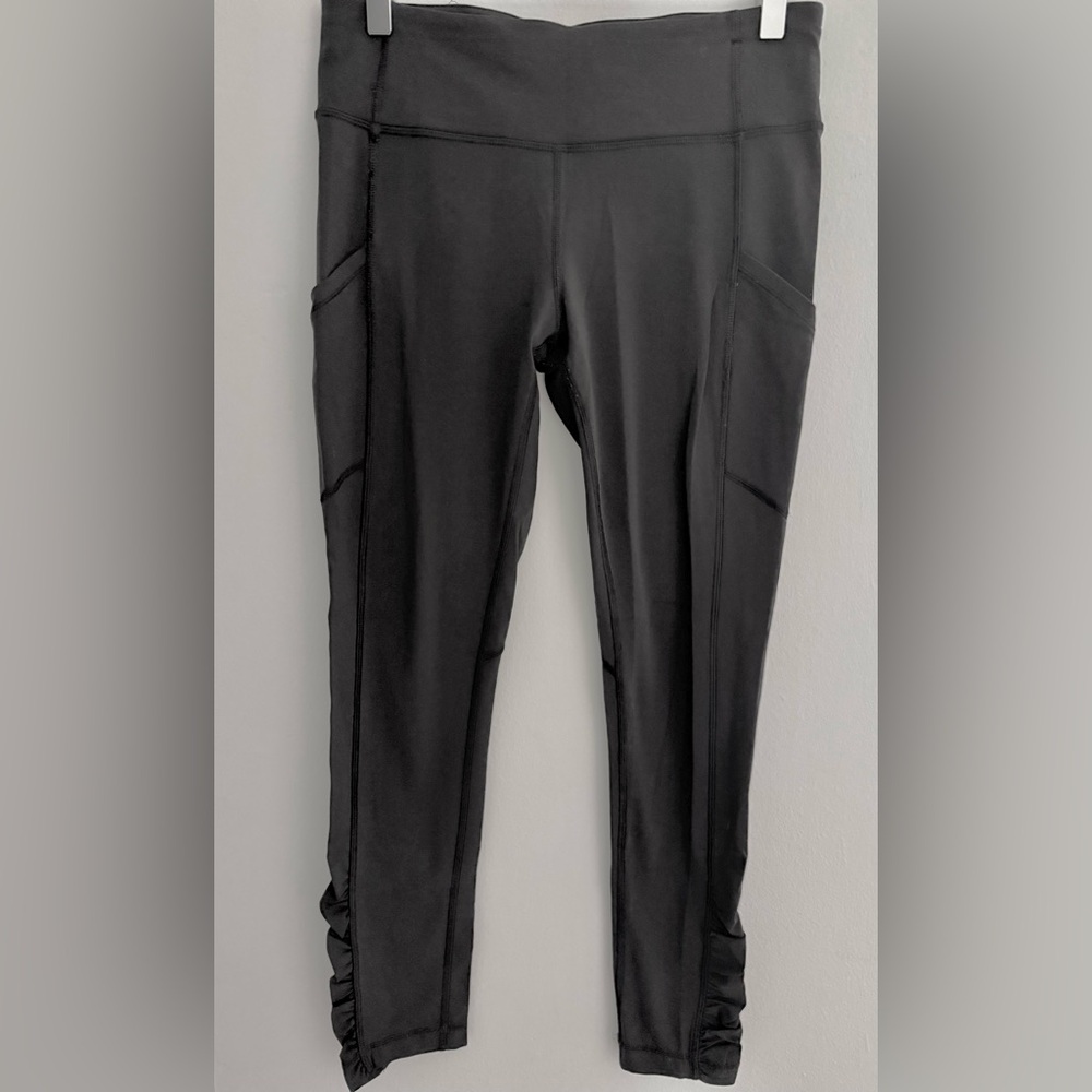 EUC Lululemon Run Turn Round Tight Ruched Leg Women’s Size 6